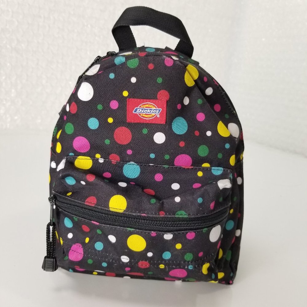 2000s Dickies polkadot mini backpack